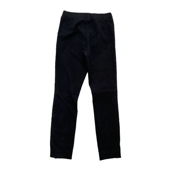 COS Tight Fitting Elastic Waistband Slightly Bootcut Black Chinos in Size 8 - Picture 3 of 10